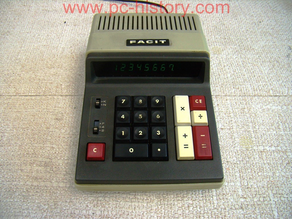 Kalkulators Facit Type 1114